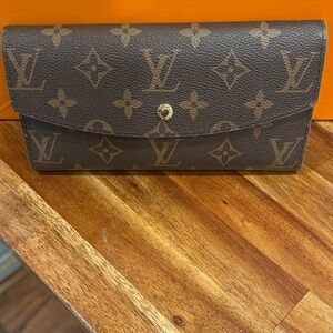 Designer inspired Brown Monogram Clutch/Wallet